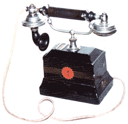 Телефонный аппарат конца XIX века