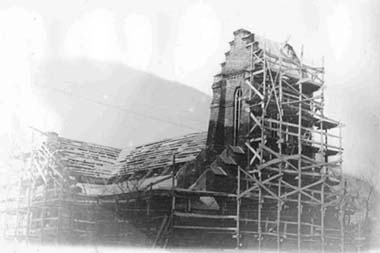 Храм Воздвижения Святого Креста в 1910 году.