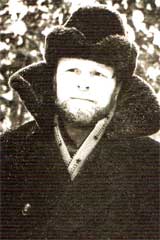 Писатель Василии Иванович Белов. Фотография 1980 года