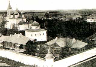 Горний Успенский девичий монастырь. Фотография 1890-х годов