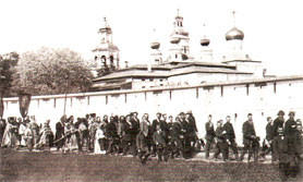 Крестный ход с иконой Димитрия Прилуцкого 3 июня 1902 года
