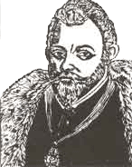 Царь Лжедмитрий I — Григорий Отрепьев, первый самозванец на русском престоле. Гравюра XVII века