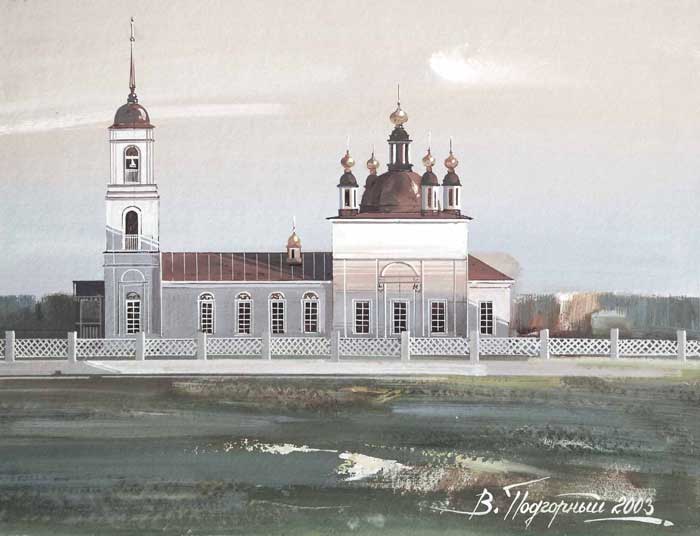 Церковь Преображенская  Вальгская, д.Марковская